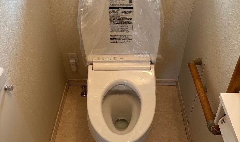 画像5070：【上尾市】トイレ交換工事｜トイレリフォーム・便器交換の施工事例【施工実績】